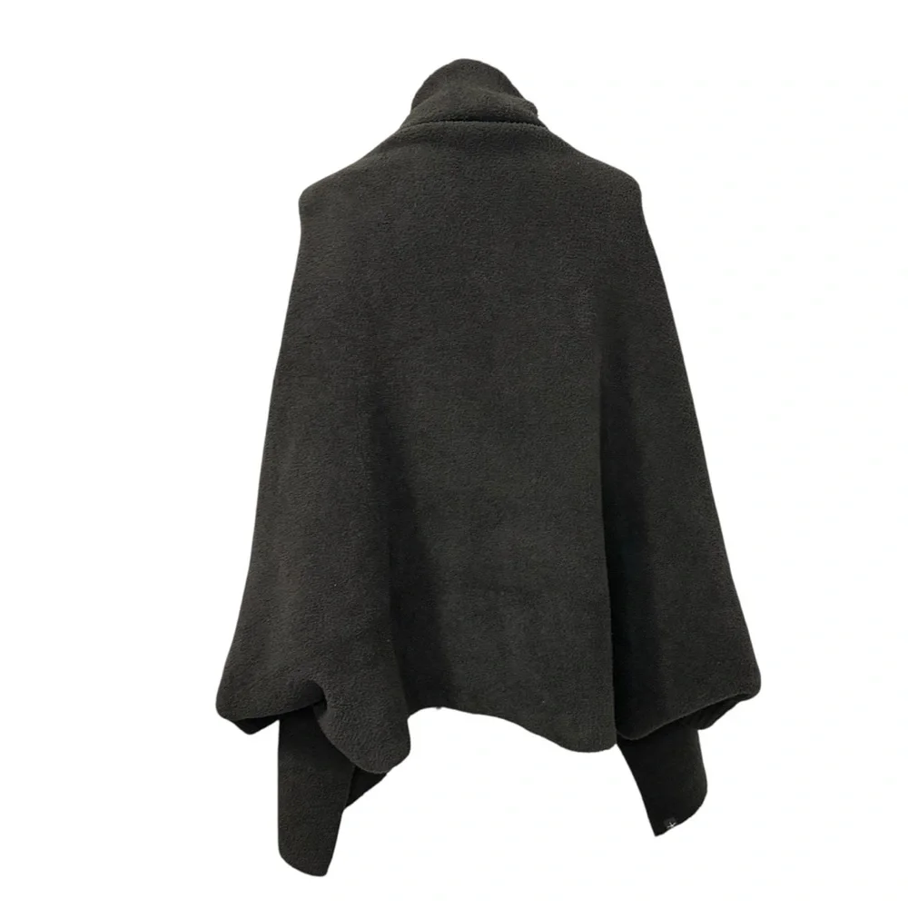 Barefoot Dreams Cozychic Womens Blanket Wrap One Size Carbon Gray - Picture 5 of 13